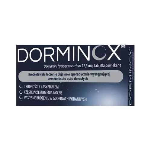Insomnia treatment, menopause insomnia treatment, Dorminox - UKDorf 