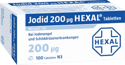 IODID 200 HEXAL tablets, iodine deficiency, potassium iodide - UKDorf 