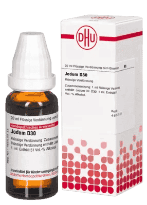 Iodine D30 DHU, iodine supplements, iodine liquid - UKDorf 