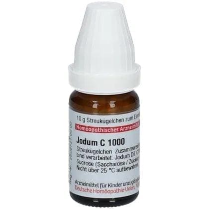 Iodine deficiency, DHU Iodine C1000, iodine globules - UKDorf 
