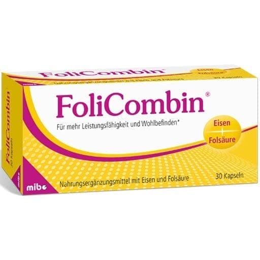 Iron and folic acid, FOLICOMBIN capsules - UKDorf 