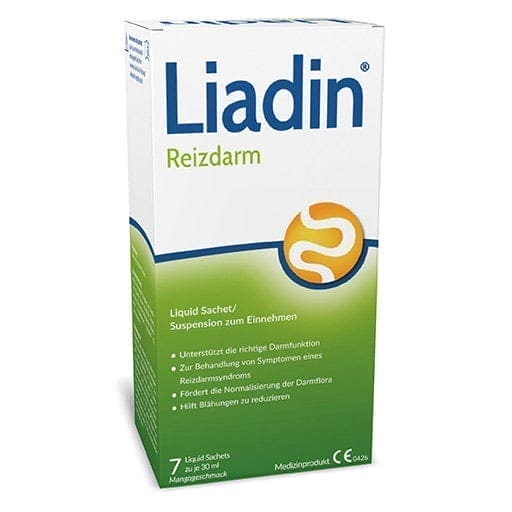 Irritable bowel syndrome treatment, LIADIN Irritable Bowel Sachets Suspension - UKDorf 