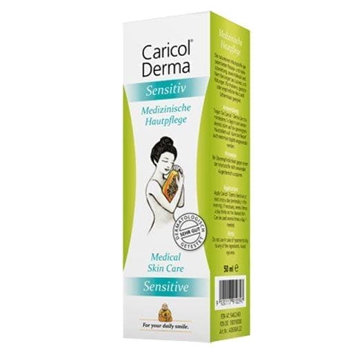 Irritation, redness, Itching, burning, Dryness, cracks, CARICOL derma sensitive cream - UKDorf 