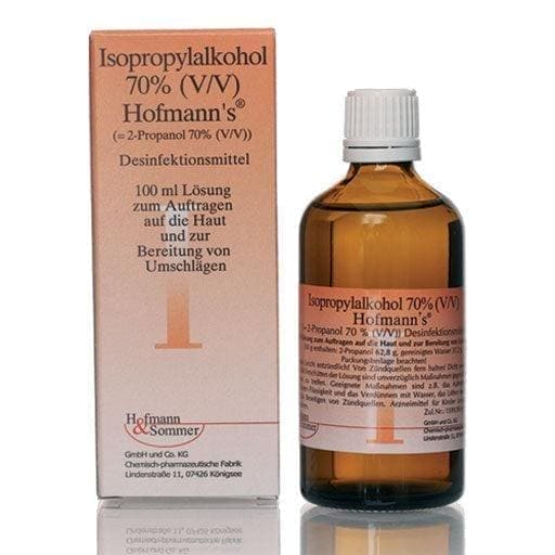 ISOPROPYL ALCOHOL 70%, Hofmann's isopropanol - UKDorf 