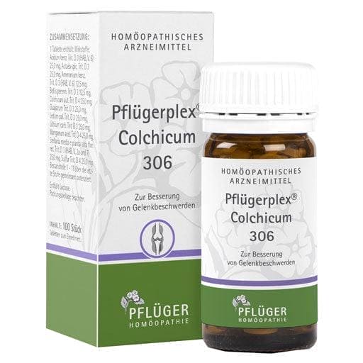 Joint disorders, chronic joint disorder, PFLUEGERPLEX Colchicum 306 tablets - UKDorf 