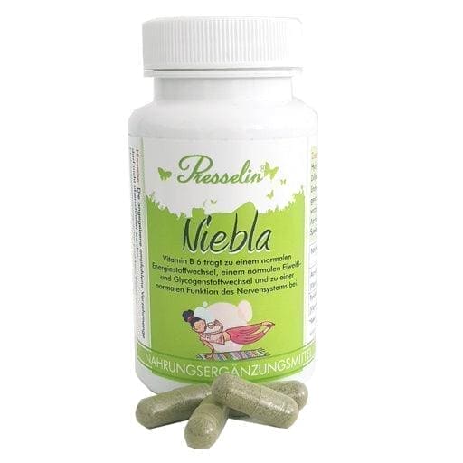 Juniper berries, celery, Dill seeds, nettle, parsley, PRESSELIN Niebla capsules - UKDorf 