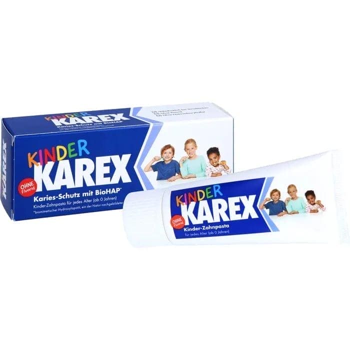 KAREX children's toothpaste, caries protection with hydroxyapatite - UKDorf 