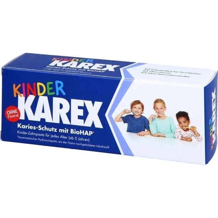 KAREX children's toothpaste, caries protection with hydroxyapatite - UKDorf 