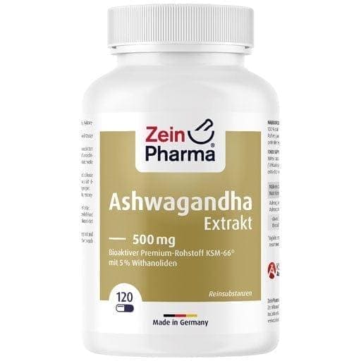 Ksm-66 ASHWAGANDHA EXTRACT 500 mg capsules - UKDorf 