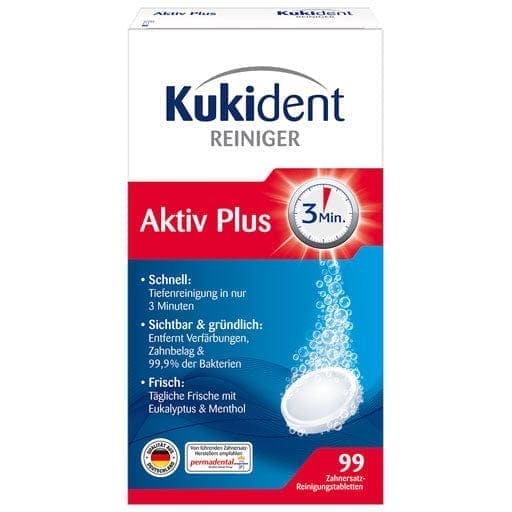 KUKIDENT Active Plus, anti-tartar Tablets - UKDorf 