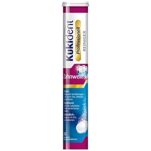 KUKIDENT Cleaner Teeth Whitening Tablets - UKDorf 