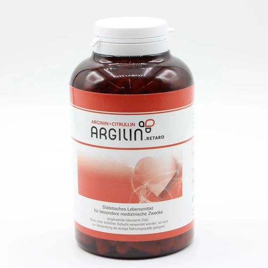 L-arginine base, L-citrulline, ARGILINE retard capsules - UKDorf 
