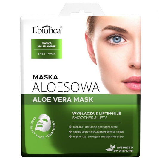 L'BIOTICA ALOE MASK on fabric 23 ml - UKDorf 
