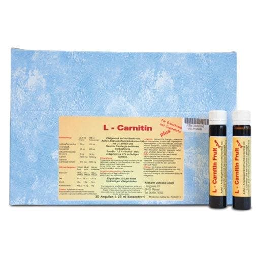 l carnitine, FRUIT plus drinking ampoules - UKDorf 