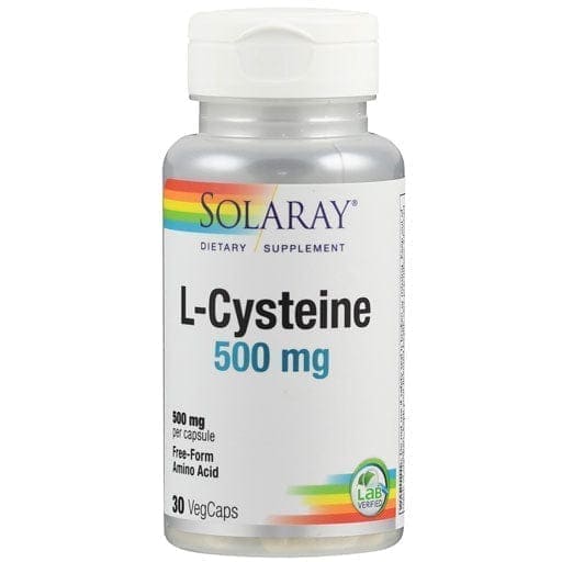 L-CYSTEINE 500 mg Solaray Capsules - UKDorf 