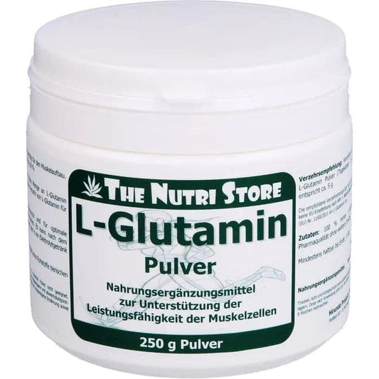 L-GLUTAMINE 100% pure powder 250 g, l glutamine - UKDorf 