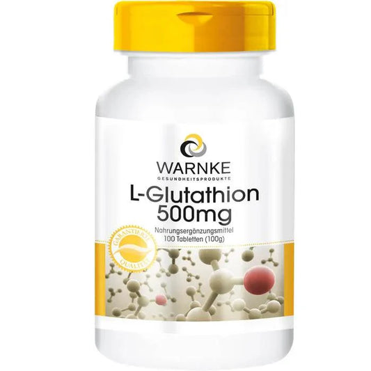 L-GLUTATHIONE 500 mg, glutathione tablets 100 pc - UKDorf 