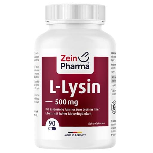 L-LYSINE 500 mg capsules - UKDorf 
