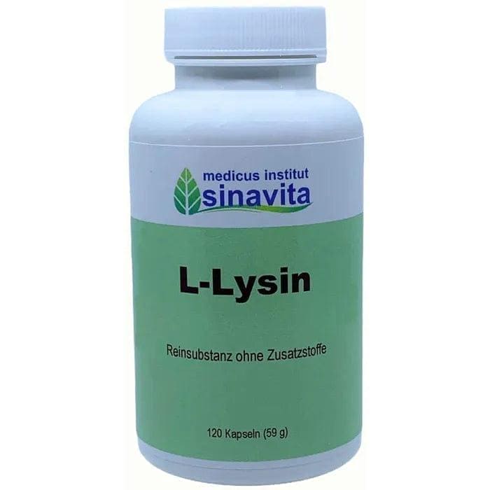 L-LYSINE CAPSULES 120 pcs - UKDorf 