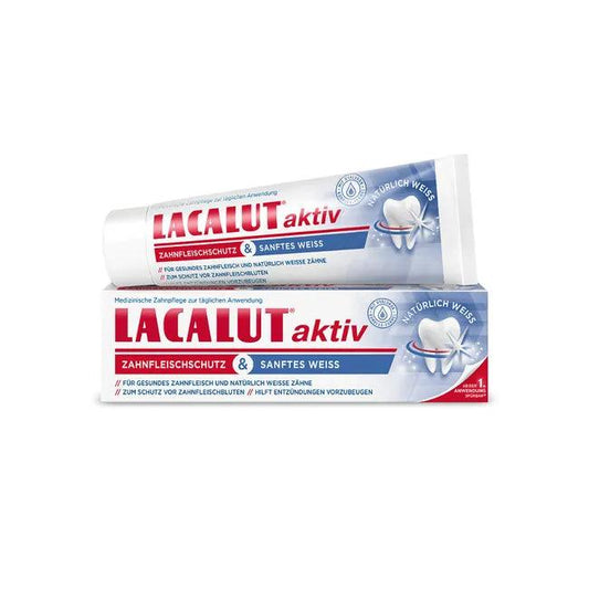 LACALUT active gum protection, gentle whitening toothpaste - UKDorf 