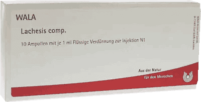 LACHESIS homeopathic remedy, ampoules