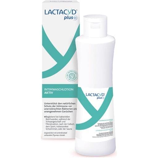 LACTACYD+ active intimate wash lotion - UKDorf 
