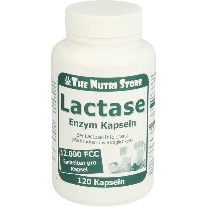 LACTASE 12.000 FCC enzyme capsules, lactase enzyme, lactase pills - UKDorf 