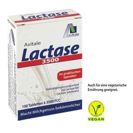 LACTASE 3,500 FCC tablets in a click dispenser 100 pc UK