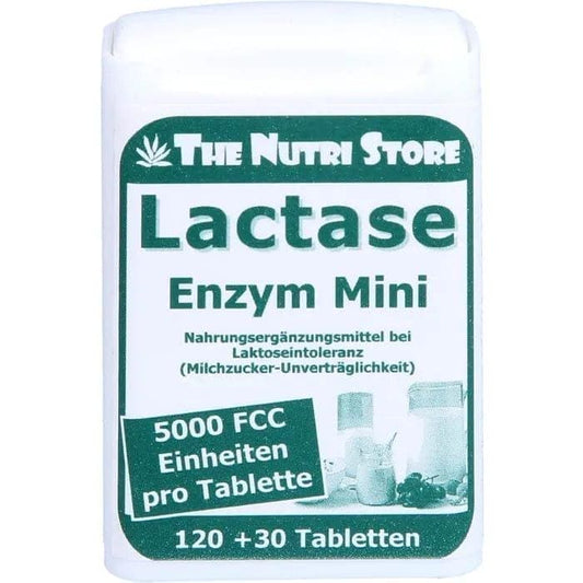 LACTASE 5,000 FCC enzyme mini tablets - UKDorf 