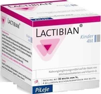 LACTIBIAN children's pouch 30 pc bags UK
