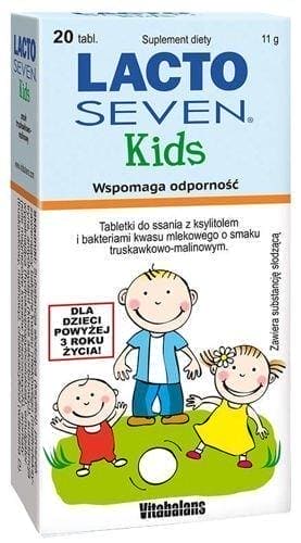 Lacto Seven Kids x 20 lozenges UK