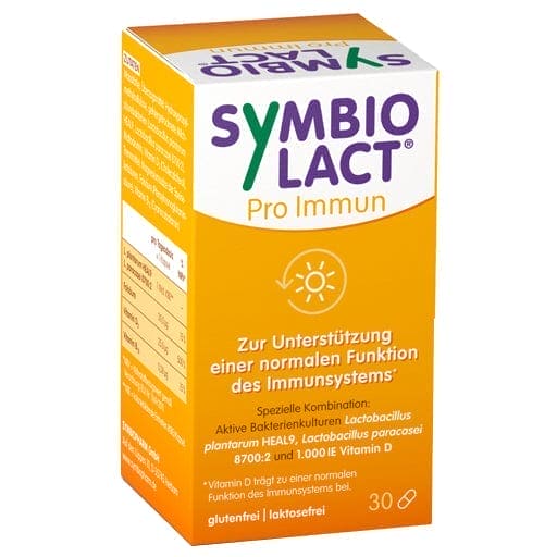 Lactobacillus plantarum, Lactobacillus paracasei, SYMBIOLACT Pro Immune Capsules - UKDorf 