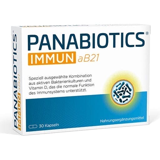 Lactobacillus plantarum, vitamin D, cholecalciferol, PANABIOTICS IMMUN aB21 Capsules - UKDorf 