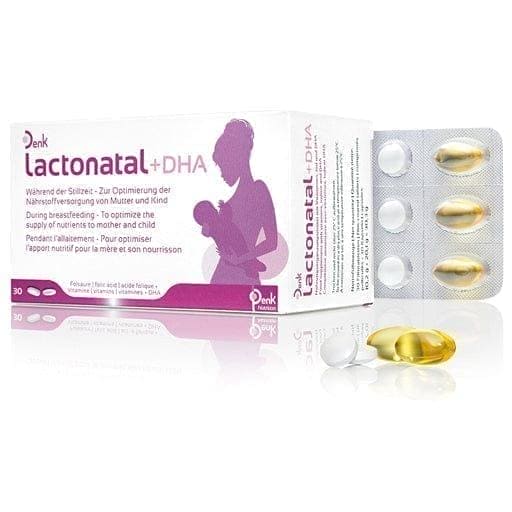 LACTONATAL, DHA capsules, for breastfeeding - UKDorf 