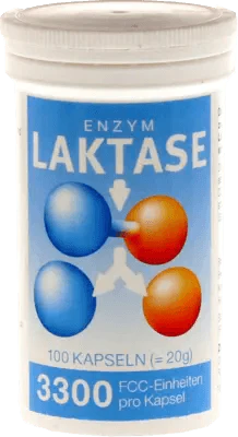 Lactose intolerance, maltodextrin, cellulose, LAKTASE 3,300 FCC Enzyme Capsules - UKDorf 