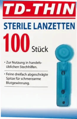 Lancet, blood glucose strips & lancets, GLUCO TEST lancets - UKDorf 