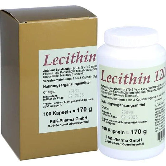 LECITHIN 1200, soy lecithin capsules - UKDorf 