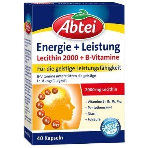 Lecithin 2000 Plus B-Vitamins Capsules - UKDorf 