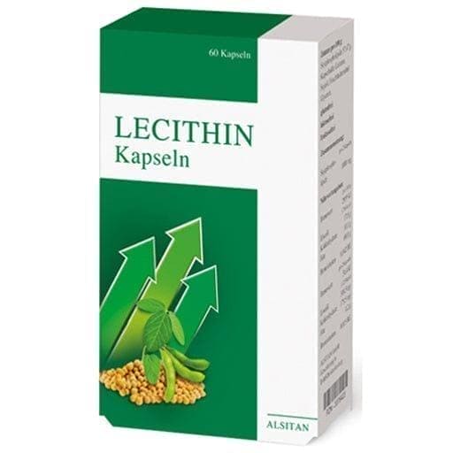 LECITHIN CAPSULES biolog.Alsitan, LECITHIN supplement - UKDorf 