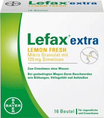 LEFAX Extra Lemon Fresh Micro Granules - UKDorf 