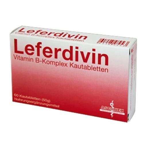 LEFERDIVIN vitamin B complex chewable tablets - UKDorf 