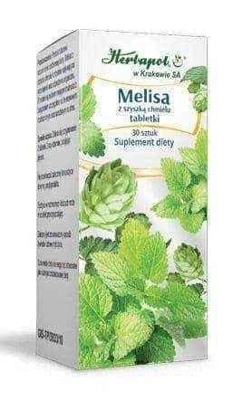 Lemon balm with a hop cone x 30 tablets UK