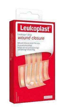 Leukoplast Strip wound closure plasters x 9 UK