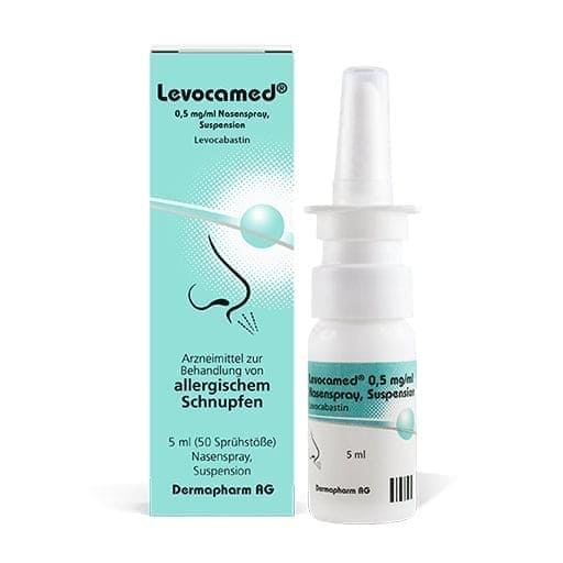 LEVOCAMED 0.5 mg, ml nasal spray suspension - UKDorf 