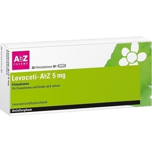 LEVOCETI-AbZ, levocetirizine dihydrochloride, allergies, allergy UK