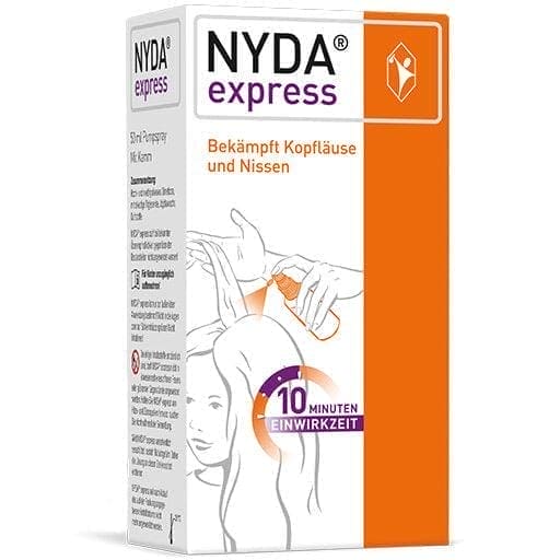 Lice and nits, NYDA express pump solution - UKDorf 