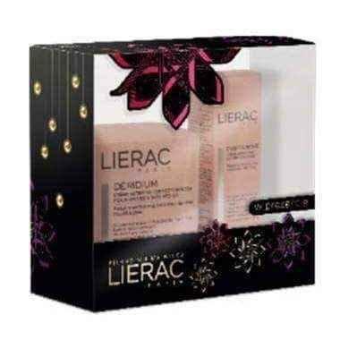 Lierac Kit Deridium Nourishing Cream wrinkle correction normal skin and mixed 50ml + Cream Diopticreme correcting wrinkles around the eyes 10ml: UK