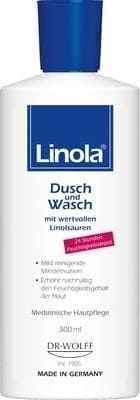 LINOLA shower and wash 300 ml neurodermatitis