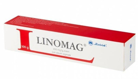 Linomag Cream 200mg, g 100 g eczema, intertrigo, psoriasis, rashes - UKDorf 
