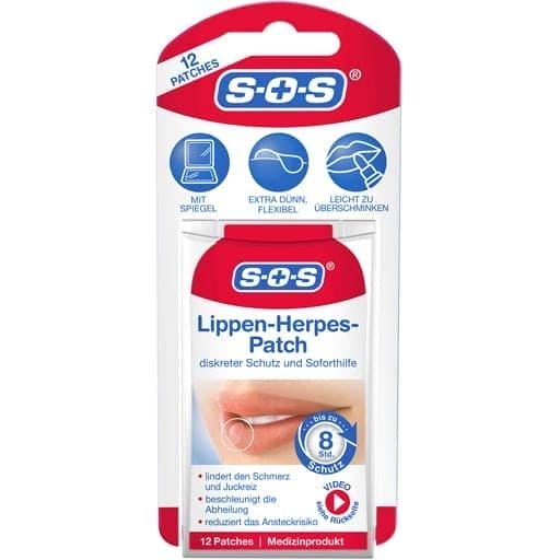 Lip patch for herpes, SOS LIP HERPES patch - UKDorf 
